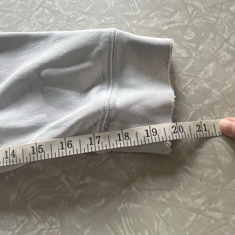 Vintage Aeropostale crewneck sweatshirt light grey size xl fall back to school - Picture 6 of 16